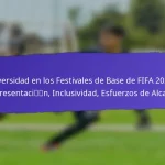 Impacto a Largo Plazo de los Festivales de Base de la FIFA 2025: Desarrollo Comunitario, Participación Juvenil, Retención