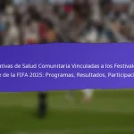 Accesibilidad del Evento para Participantes con Discapacidad en los Festivales de Base de la FIFA 2025: Disposiciones, Retroalimentación, Mejoras